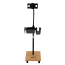 Carro de transporte para ecógrafo portátil SonoEye P2 Kinefis con base de madera y accesorios Carro de transporte para ecógrafo portátil SonoEye P2 Kinefis con base de madera y accesorios