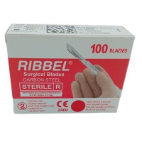 Hojas de bisturí desechables “RIBBEL” (Caja de 100 unidades) Hojas de bisturí desechables “RIBBEL” (Caja de 100 unidades)