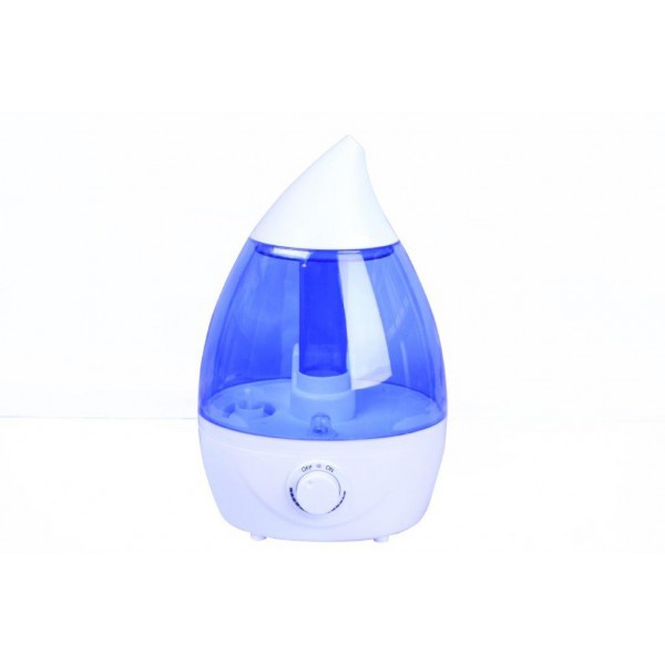 Humidificador por ultrasonidos: Capacidad 1,7 litros, salida de vapor regulable y depósito para esencias Humidificador por ultrasonidos: Capacidad 1,7 litros, salida de vapor regulable y depósito para esencias