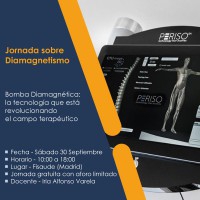 JORNADA SOBRE DIAMAGNETISMO-BOMBA DIAMAGNÉTICA: LA TECNOLOGÍA QUE ESTÁ REVOLUCIONANDO EL CAMPO TERAPÉUTICO - PRESENCIAL - 30-09-2023