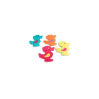 Juego acuático foam animales patos: Cuatro piezas en foam de colores