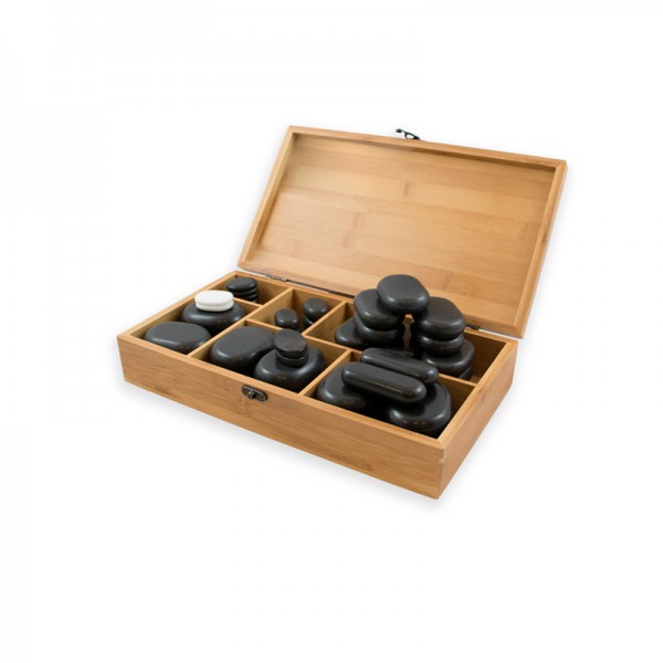 Piedras calientes de basalto Breathe: Ideales para masajes y terapias Piedras calientes de basalto Breathe: Ideales para masajes y terapias