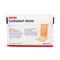 Tirita Leukoplast Elastic rectangular 19 x 75 mm sin latex (caja de 100 unidades)