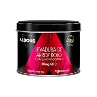 Levadura de Arroz Rojo con Coenzima Q10 Aldous (400 comprimidos) Levadura de Arroz Rojo con Coenzima Q10 Aldous (400 comprimidos)
