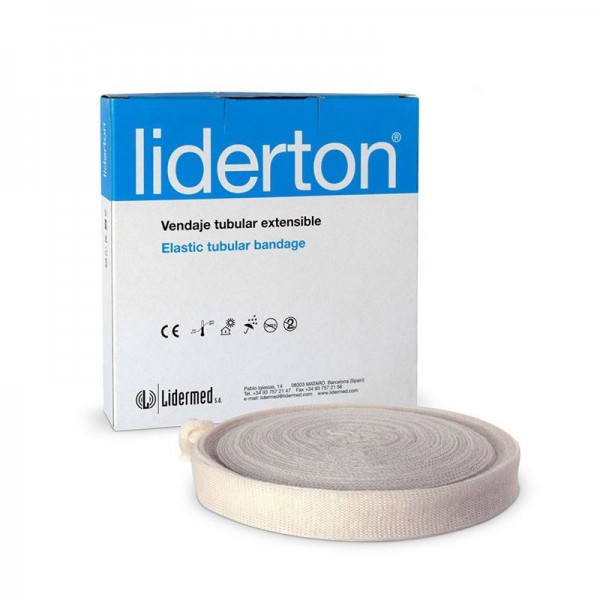 Liderton - Tubiton: Vendaje Extensible Tubular. Ideal para Protección Bajo Escayola (100% algodón)