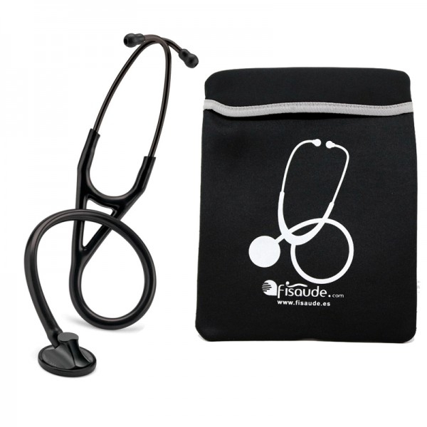 Fonendoscopio Littmann Master Cardiology (color negro) + Regalo de funda protectora acolchada Fonendoscopio Littmann Master Cardiology (color negro) + Regalo de funda protectora acolchada