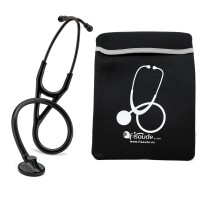 Fonendoscopio Littmann Master Cardiology (color negro) + Regalo de funda protectora acolchada