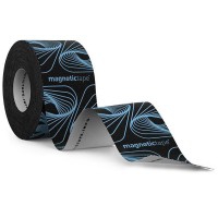 Vendaje elástico adhesivo Magnetic Tape: Incorpora partículas magnéticas para multiplicar sus efectos terapéuticos (medidas: 5m x 5cm)