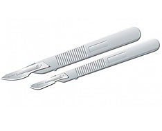 Mangos y hojas de bisturí de podología Mangos y hojas de bisturí de podología