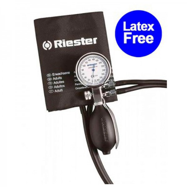 Tensiómetros aneroides Riester minimus® III, brazalete velcro adulto sin látex
