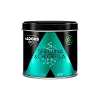 Mix de Espirulina y Chlorella Ecológica Aldous (600 comprimidos) Mix de Espirulina y Chlorella Ecológica Aldous (600 comprimidos)