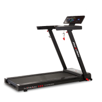 Cinta de correr Nyman Ultra-plegable BH Fitness: con hasta 16 Km/h y una superficie de carrera de 45 cm Cinta de correr Nyman Ultra-plegable BH Fitness: con hasta 16 Km/h y una superficie de carrera de 45 cm