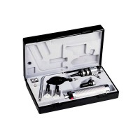 Mango para pilas tipo C con reostato, especulo nasal 9mm Riester econom, de vacío 2,7V Mango para pilas tipo C con reostato, especulo nasal 9mm Riester econom, de vacío 2,7V