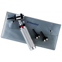Otoscopio/Oftalmoscopio Riester uni III May de vacío de 2.7V, con mango para pilas tipo C y con reostato Otoscopio/Oftalmoscopio Riester uni III May de vacío de 2.7V, con mango para pilas tipo C y con reostato