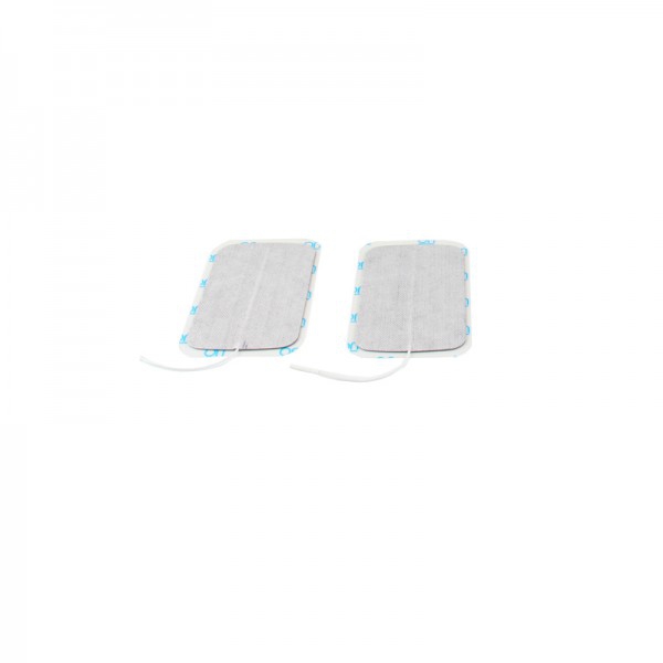 Pack de dos electrodos de repuesto para Kit de Autotratamiento compatible con equipo de Diatermia Diacare 5000 (75x130mm)