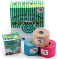 Pack Ahorro - 12 Rollos Vendaje neuromuscular Temtex Kinesiology Tape BKT-05 5cm X 5m