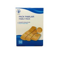 Pack Familiar de Apósitos Kinefis - 50 unidades de cuatro tamaños diferentes Pack Familiar de Apósitos Kinefis - 50 unidades de cuatro tamaños diferentes