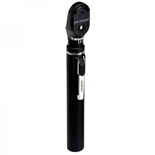 Oftalmoscopio Riester Pen-Scope de vacío 2,7V en bolsa (color negro) Oftalmoscopio Riester Pen-Scope de vacío 2,7V en bolsa (color negro)