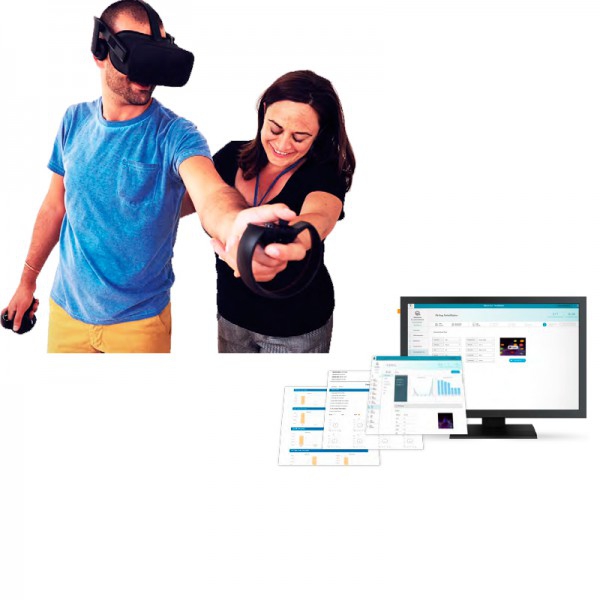 PhysioSensing Software Realidad Virtual (VR)
