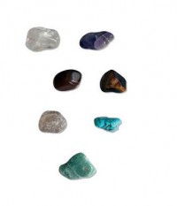 Juego de siete piedras para Chakras Juego de siete piedras para Chakras