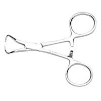 Pinza Backhaus, 10 cm. (HASTA FIN DE EXISTENCIAS) Pinza Backhaus, 10 cm. (HASTA FIN DE EXISTENCIAS)