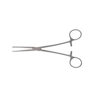 Pinza Rochester Ochsner recta 22 cm, con dientes (HASTA FIN DE EXISTENCIAS)