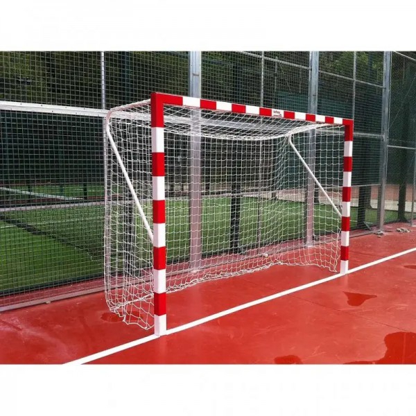 Juego de 2 Porterías Fútbol-Sala y Balonmano Aluminio fijas Juego de 2 Porterías Fútbol-Sala y Balonmano Aluminio fijas