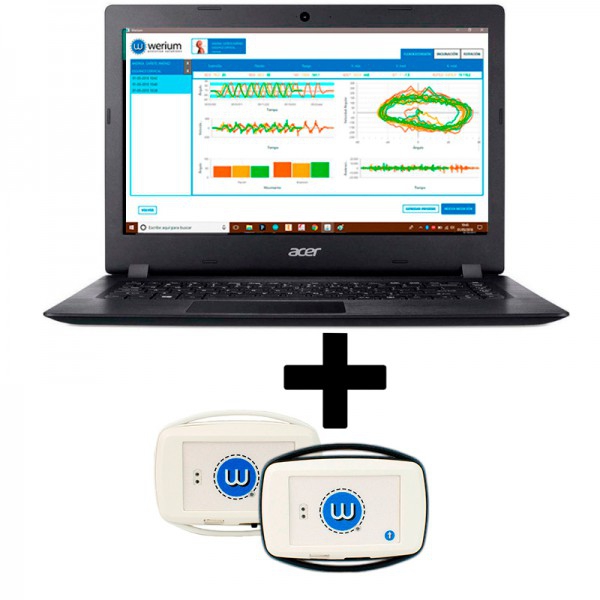 Goniómetro Digital Pro Motion Capture + Ordenador portátil Acer de regalo: Medidor del rango articular de cualquiera articulación del cuerpo