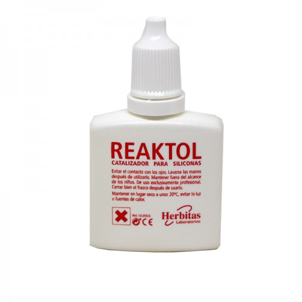 Catalizador líquido para siliconas Reaktol 20ml Catalizador líquido para siliconas Reaktol 20ml
