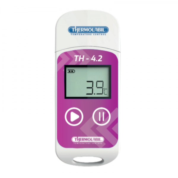 Termómetro TH-4.2: Registrador para el control de la temperatura de frigoríficos para farmacia