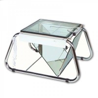 Espejo de repuesto pequeño del podoscopio de acero cromado Espejo de repuesto pequeño del podoscopio de acero cromado