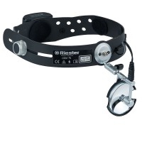 Espejo frontal Riester clar N 55, LED 6 V, incluye baterías recargables NiMH y cargador de 230 V Espejo frontal Riester clar N 55, LED 6 V, incluye baterías recargables NiMH y cargador de 230 V