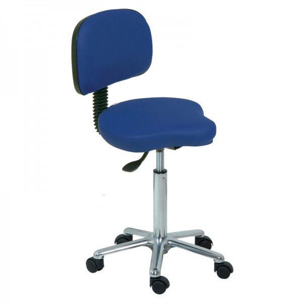Taburete medio Kinefis Élite tipo bicicleta con respaldo: Altura de 44 - 57 cm y elevación a gas (Varios colores disponibles) Taburete medio Kinefis Élite tipo bicicleta con respaldo: Altura de 44 - 57 cm y elevación a gas (Varios colores disponibles)