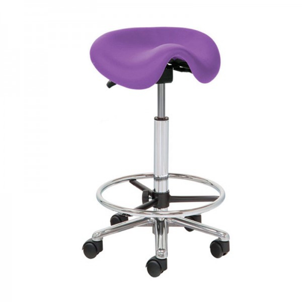 Taburete alto Kinefis Élite: Tipo pony o silla de montar con altura de 61 - 86 cm y reposapiés (Varios colores disponibles) Taburete alto Kinefis Élite: Tipo pony o silla de montar con altura de 61 - 86 cm y reposapiés (Varios colores disponibles)