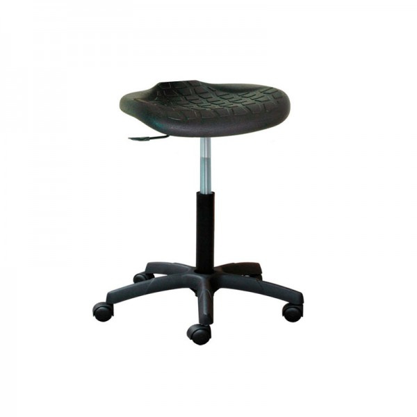 Taburete de poliuretano Kinefis Economy: Sin respaldo y altura media de 55 - 75 cm Taburete de poliuretano Kinefis Economy: Sin respaldo y altura media de 55 - 75 cm