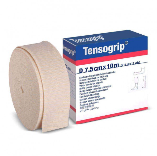 Tensogrip D Brazos Gruesos y Piernas: Venda Tubular Compresiva con algodón (7,5 cm x 10 metros) Tensogrip D Brazos Gruesos y Piernas: Venda Tubular Compresiva con algodón (7,5 cm x 10 metros)