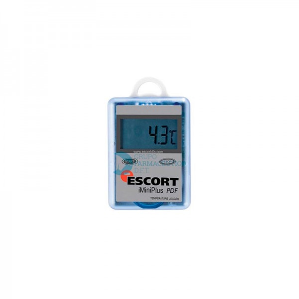 Termómetro Escort Mini: Registrador para el control de la temperatura máxima y mínima de frigoríficos para farmacia