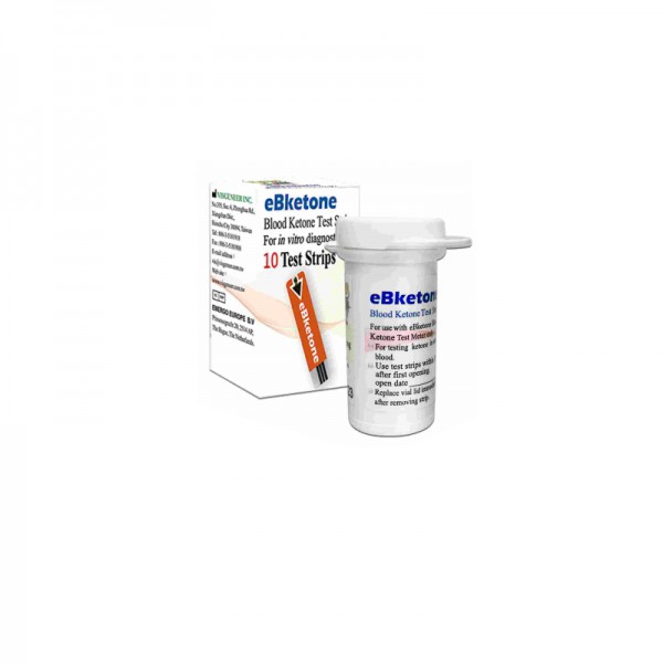 Tiras Reactivas eBketone (10 tiras / 50 tiras) Tiras Reactivas eBketone (10 tiras / 50 tiras)