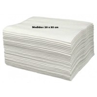 Toallas desechables de TST con alto poder de secado: 20 cm x 30 cm (pack de 100 unidades) Toallas desechables de TST con alto poder de secado: 20 cm x 30 cm (pack de 100 unidades)