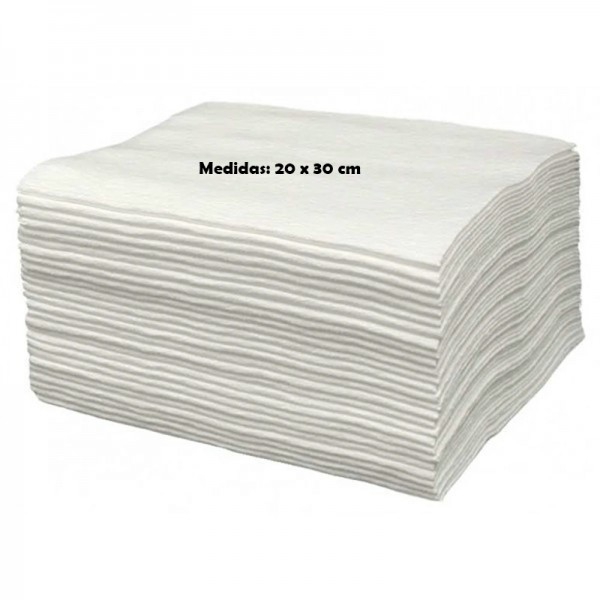 Toallas desechables de TST con alto poder de secado: 20 cm x 30 cm (pack de 100 unidades) Toallas desechables de TST con alto poder de secado: 20 cm x 30 cm (pack de 100 unidades)