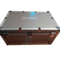 Maleta para almacenar, transportar y presentar hasta cuatro dispositivos Globus