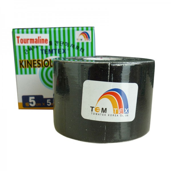 Kinesiology Tape Tourmaline Negro (5cm X 5m) Kinesiology Tape Tourmaline Negro (5cm X 5m)