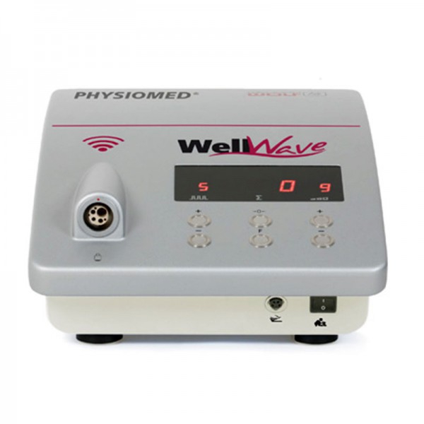 Dispositivo para terapia con ondas de choque focalizadas WellWave basadas en la tecnología piezoeléctrica Dispositivo para terapia con ondas de choque focalizadas WellWave basadas en la tecnología piezoeléctrica