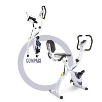 Bicicleta estática X Tri Tecnovita: permite entrenar en 3 diferentes posiciones, pudiendo elegir la postura (vertical, semi-reclinada y reclinada) Bicicleta estática X Tri Tecnovita: permite entrenar en 3 diferentes posiciones, pudiendo elegir la postura (vertical, semi-reclinada y reclinada)