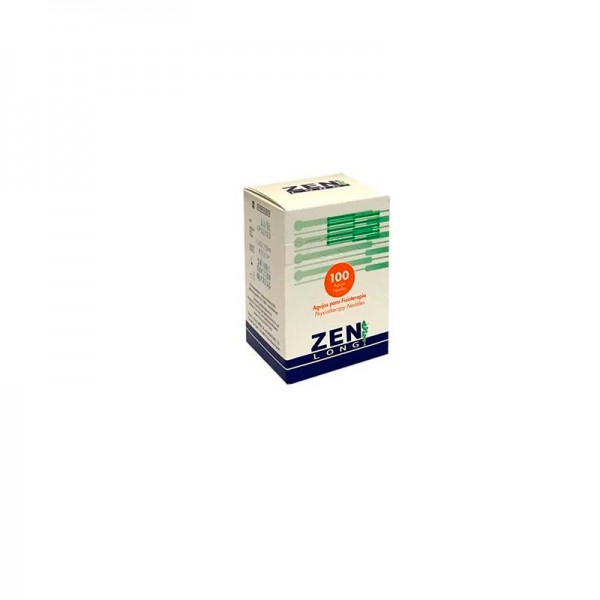 Agujas Acupuntura Tipo Coreana con Mango de Acero sin Guía Zenlong 0.16x11 mm Agujas Acupuntura Tipo Coreana con Mango de Acero sin Guía Zenlong 0.16x11 mm