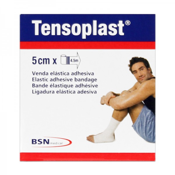 Venda Elastica Adhesiva Tensoplast 5 X 4,5 M - Comprar ahora.