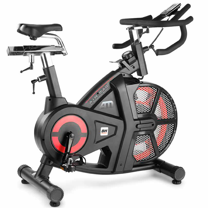 Bicicleta indoor Air Mag Bh Fitness: Combinación de resistencia magnética y  por aire - Tienda Fisaude