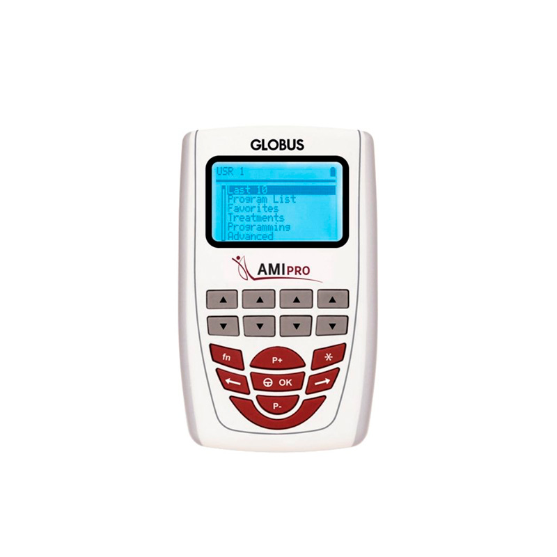 Electroestimulador neuromuscular ami pro con cuatro canales y 100 ...