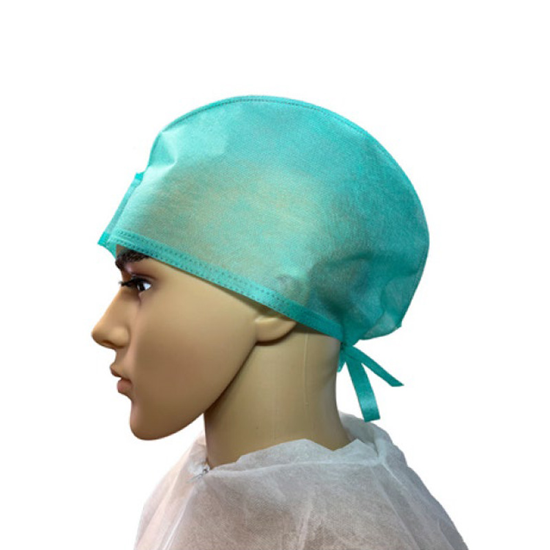 Gorro quirúrgico desechable tipo casquette (caja de 100 unidades)