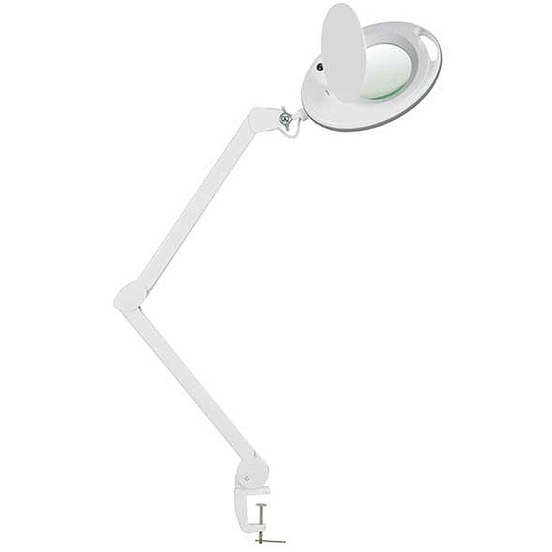 Lámpara Lupa LED de Luz Fría Mega con 5 Aumentos (base fijación por  mordaza) - Tienda Fisaude